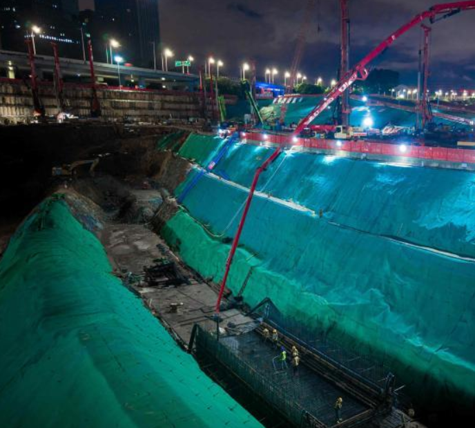 深圳西丽综合枢纽地铁15号线区间正式进入主体结构施工阶段