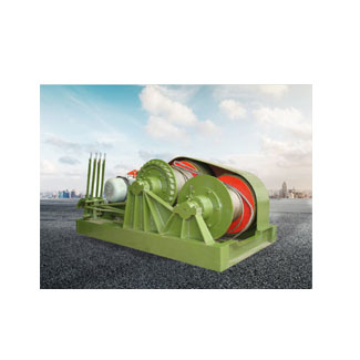2JML-5T Slow-Speed Double-Drum Free-Fall Winch