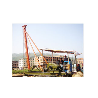 CJ-12T Impact Bored Pile Drilling Rig